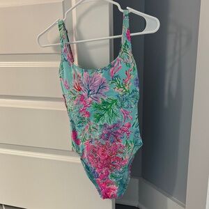 Lilly Pulitzer Vibrant Floral One Piece
